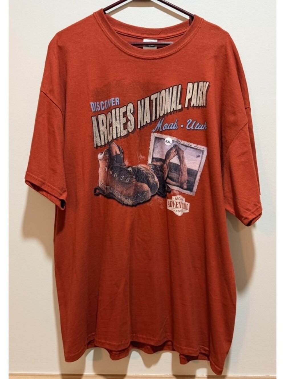 NWT~ Arches National Park Moab Utah Graphic T-Shirt ~ Size XXL~ Burnt Orange